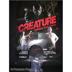 Paranormal Activity 3 Signed Hat and Creature Signed Poster