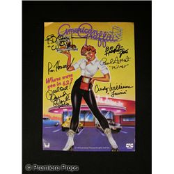 American Graffiti Signed Cast Photo