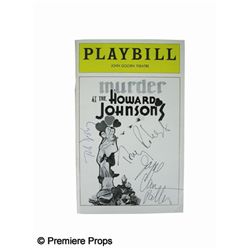 Murder At Howard Johnson's Signed Cast Program
