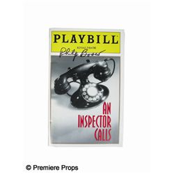 An Inspector Calls Signed Philip Bosco Program