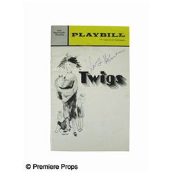 Twigs Signed Playbill