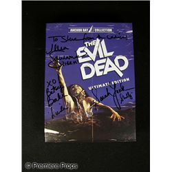 Evil Dead DVD Signed by Female Stars