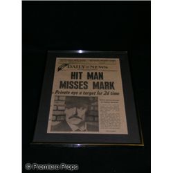 Mike Hammer Framed Article