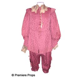 Elizabethan Costume with Lace Accents