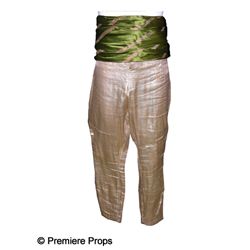 Roland Young Screen Worn Cummerbund and Gold Pants
