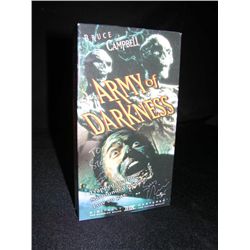 Army of Darkness (1992) Autographed VHS Tape