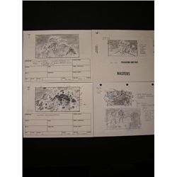 Masters of the Universe (1987) Production Art