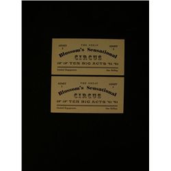 Dr. Doolittle Screen Used Tickets