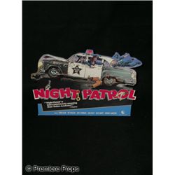 Night Patrol Stand Up Sign