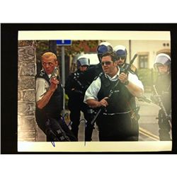 Hot Fuzz 11 x 14 Photo Signed by Simon Pegg and Nick Frost