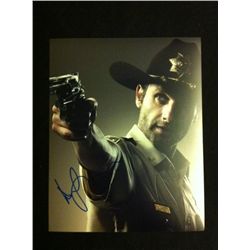 The Walking Dead Photo Signed by Andrew Lincoln