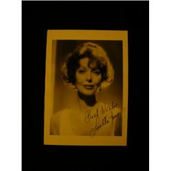 Loretta Young Signed Photo