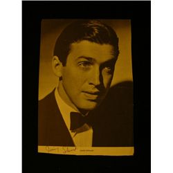 James Stewart Signed Book Page