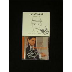 Donny Osmond, Jason Mraz Signed CDs