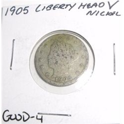 1905 Liberty Head "V" Nickel *GOOD-4 CONDITION*!!