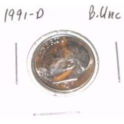 1991-D Roosevelt Dime *BU UNC*!!