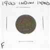 Image 1 : 1900 Indian Head Penny *FINE GRADE*!!!