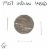 Image 1 : 1907 Indian Head Penny *GOOD GRADE*!!