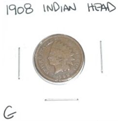 1908 Indian Head Penny *GOOD GRADE*!!