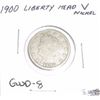 Image 1 : 1900 Liberty Head "V" Nickel *GOOD-8 GRADE*!!
