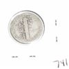 Image 2 : 1927 Mercury Silver Dime *FINE-15 GRADE - NICE COIN*!!