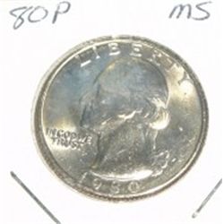 1980-P Quarter *MS HIGH GRADE*!!!