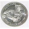 Image 2 : 1986 ENGLEHARD *PROSPECTOR* 1oz .999 SILVER Bullion Coin! Coin Actually weighs 1.10oz!!