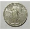 Image 1 : 1917 D TYPE 1 STANDING LIBERTY QUARTER XF/AU