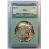 Image 1 : 1925-S PEACE DOLLAR NTC MS-64