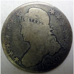 1829 Bust half $  Good