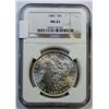 Image 1 : 1887 MORGAN DOLLAR NGC MS-63