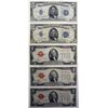 Image 1 : 3 1928 $2 notes a D and 2 F  VF