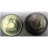 Image 2 : Pilgrim  XF and a Lexington AU  half $