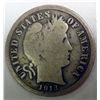 Image 1 : 1913S Barber dime  solid rim VG