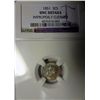 Image 1 : 1851 3 cent silver  NGC UNC cleaned
