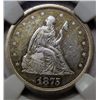 Image 2 : 1875S  Twenty center  NGC AU cleaned