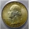 Image 2 : 1947 Washington quarter  PCGS66
