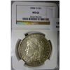 Image 1 : 1884O Morgan $  NGC62