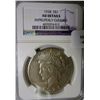 Image 1 : 1928 Peace $  NGC AU cleaned