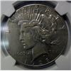 Image 2 : 1928 Peace $  NGC AU cleaned