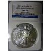 Image 1 : 2011W  silver Eagle  NGC69