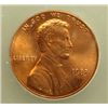 Image 2 : 1983/83 DOUBLED DIE REVERSE LINCOLN CENT, ICG MS66 RED NICE, RARE! FS-801