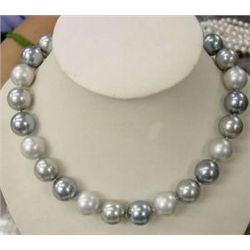 Gorgeous 10mm Multicolor South Sea Pearl Necklac