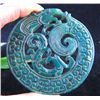 Image 2 : Handcarved Natural Green Jade pendant
