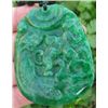 Image 2 : Handcarved Green Jade pendant