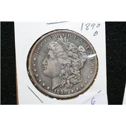 1890-O Silver Morgan $1