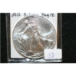 2012 Silver Eagle $1