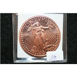 2011 Liberty Copper Round, .999 fine 1 oz.