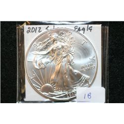 2012 Silver Eagle $1