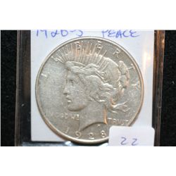 1928-S Peace $1